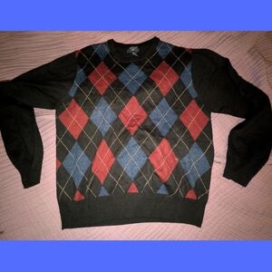 Dockers Argyle Crewneck Sweater - Small